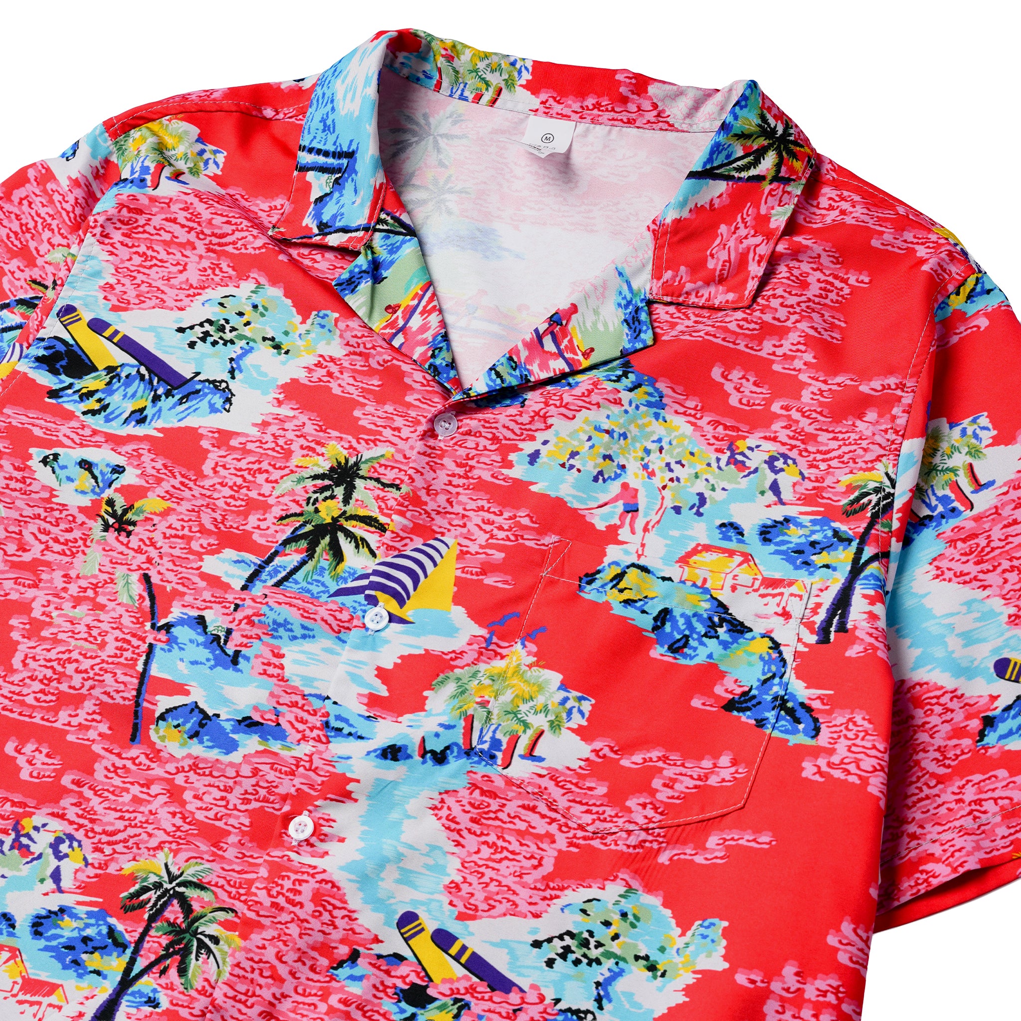 Heatwave Paradise Pocket Hawaiian Shirt