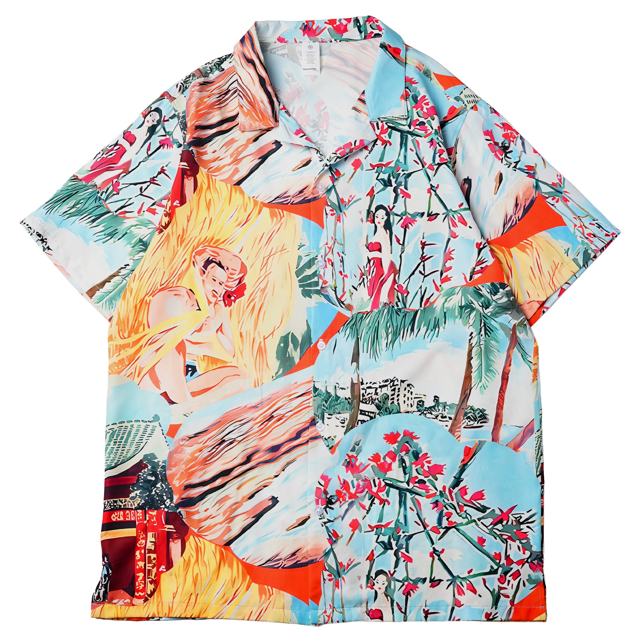 Retro Pin-Up Paradise Hawaiian Shirt