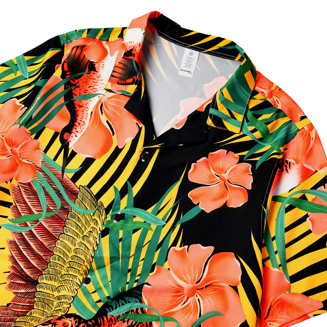 Jungle Fire Woman Hawaiian Shirt
