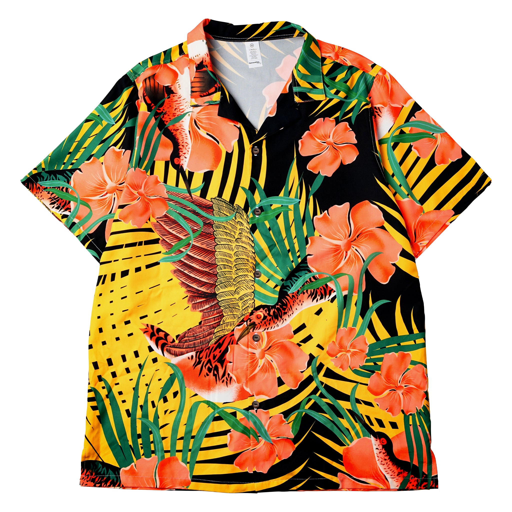 Jungle Fire Mens & Womens Hawaiian Shirts