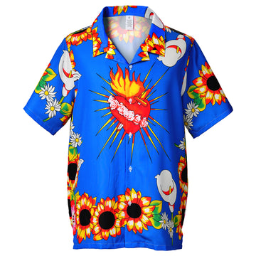 Screen Accurate ROMEO Sacred Heart Hawaiian Shirt