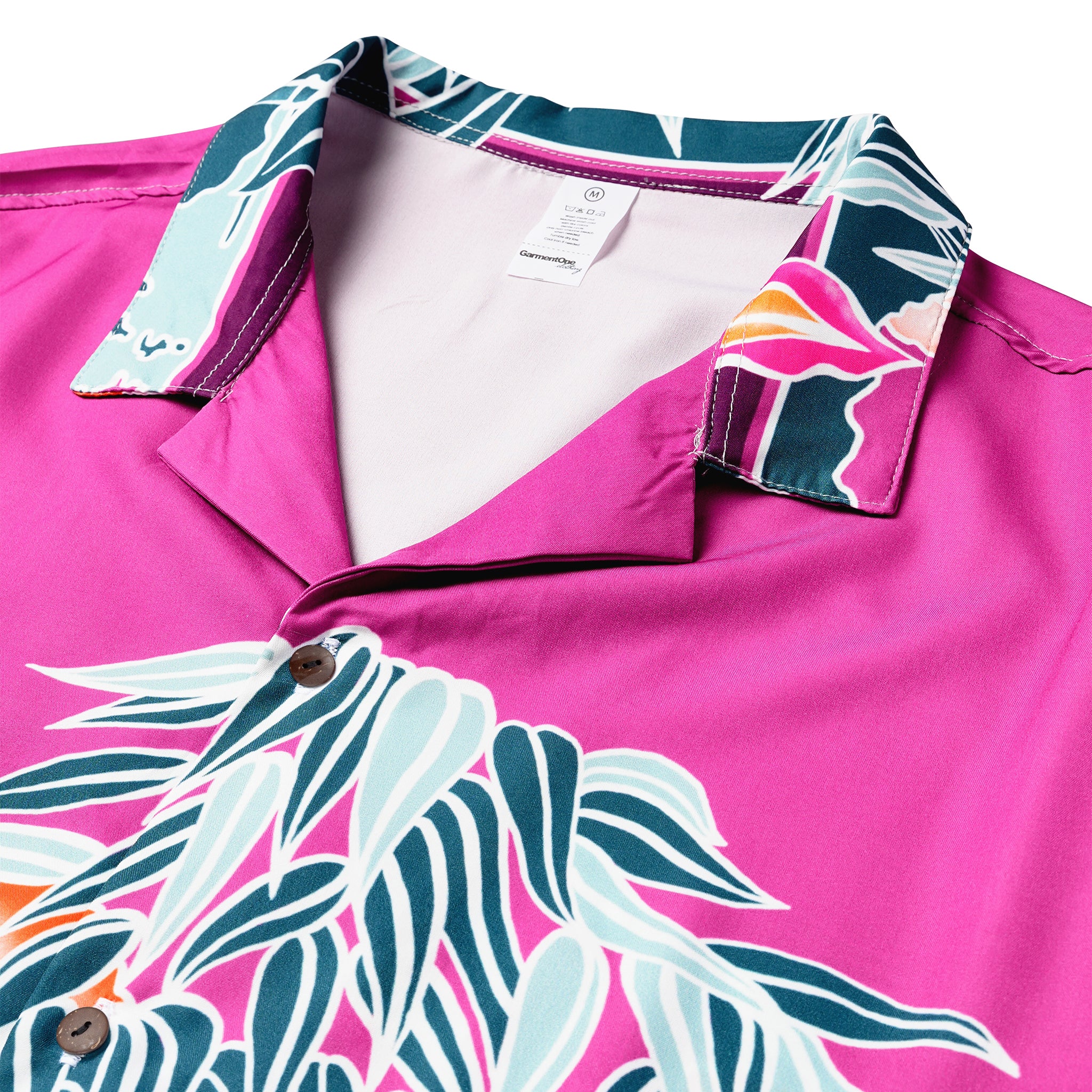 Purple Bamboo Bloom Woman Hawaiian Shirt