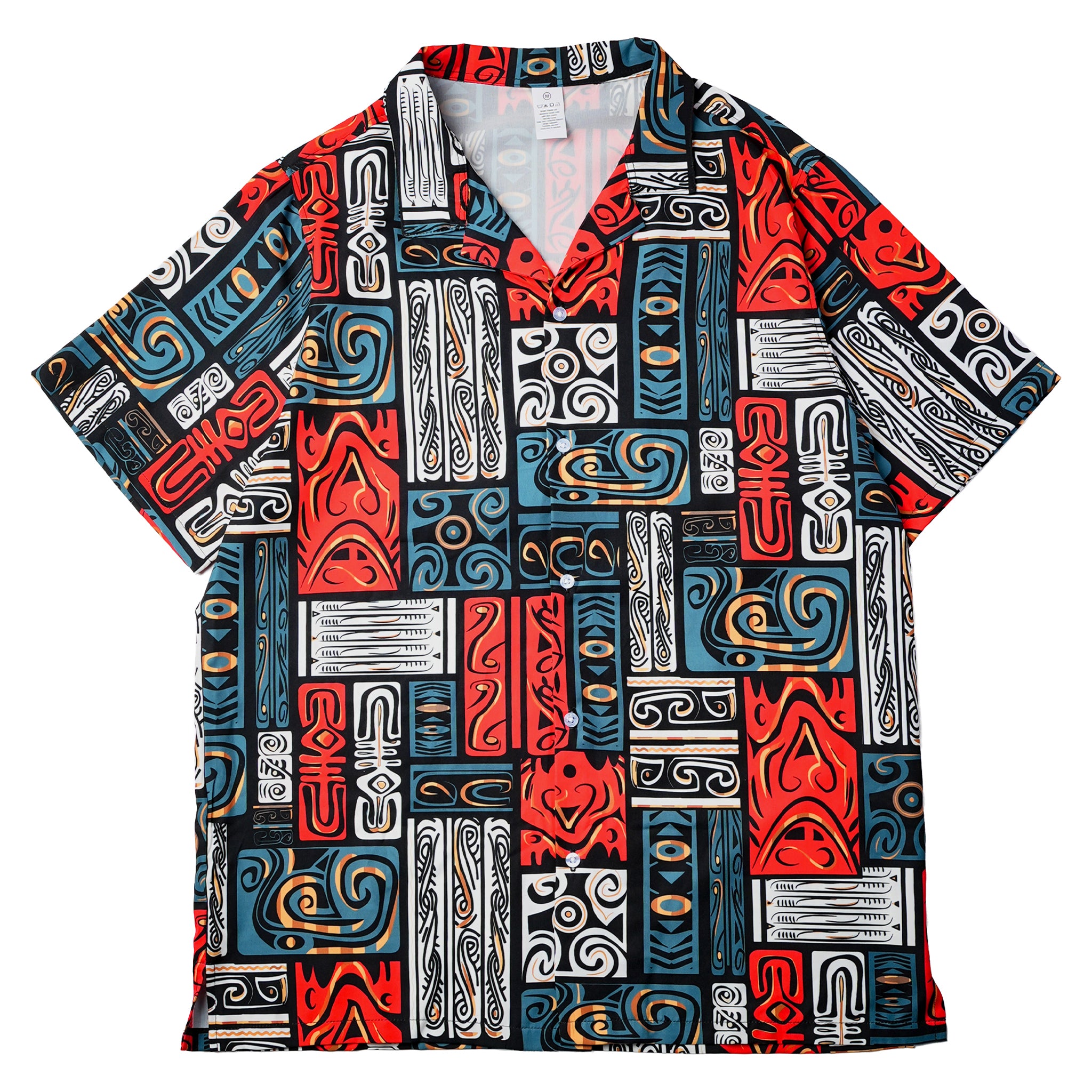 Screen Accurate BIFF TANNEN Back to the Future Tiki Totem Hawaiian Shirt