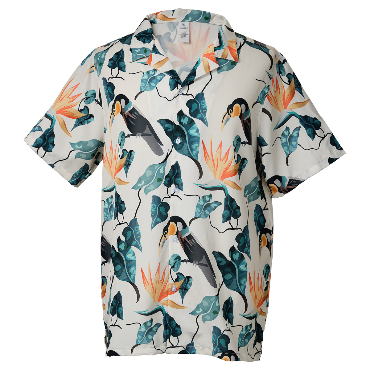 Screen Accurate TONY MONTANA Tropic Toucan Hawaiian Shirt