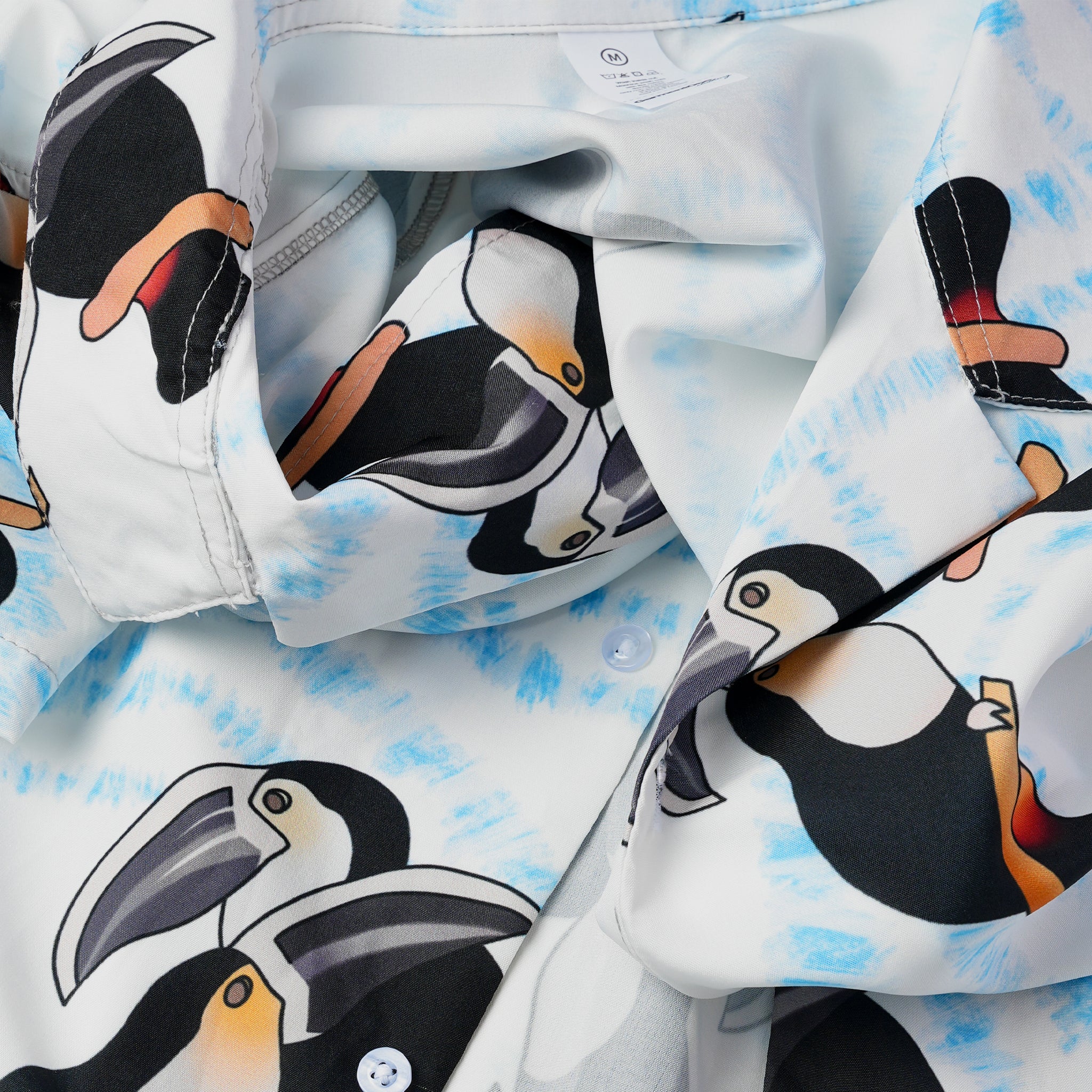 Toucan Bird Splash Hawaiian Shirt