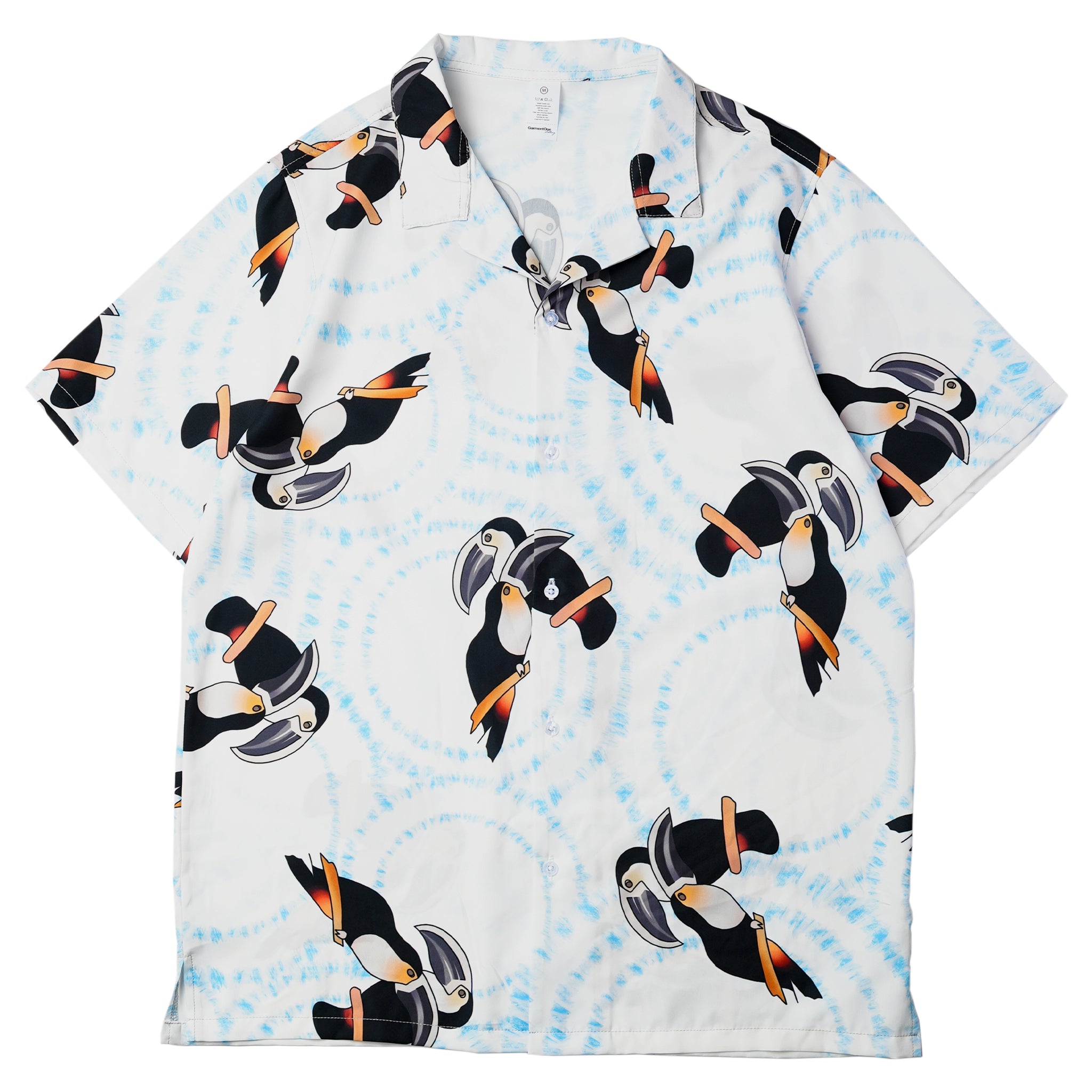 Toucan Bird Splash Hawaiian Shirt