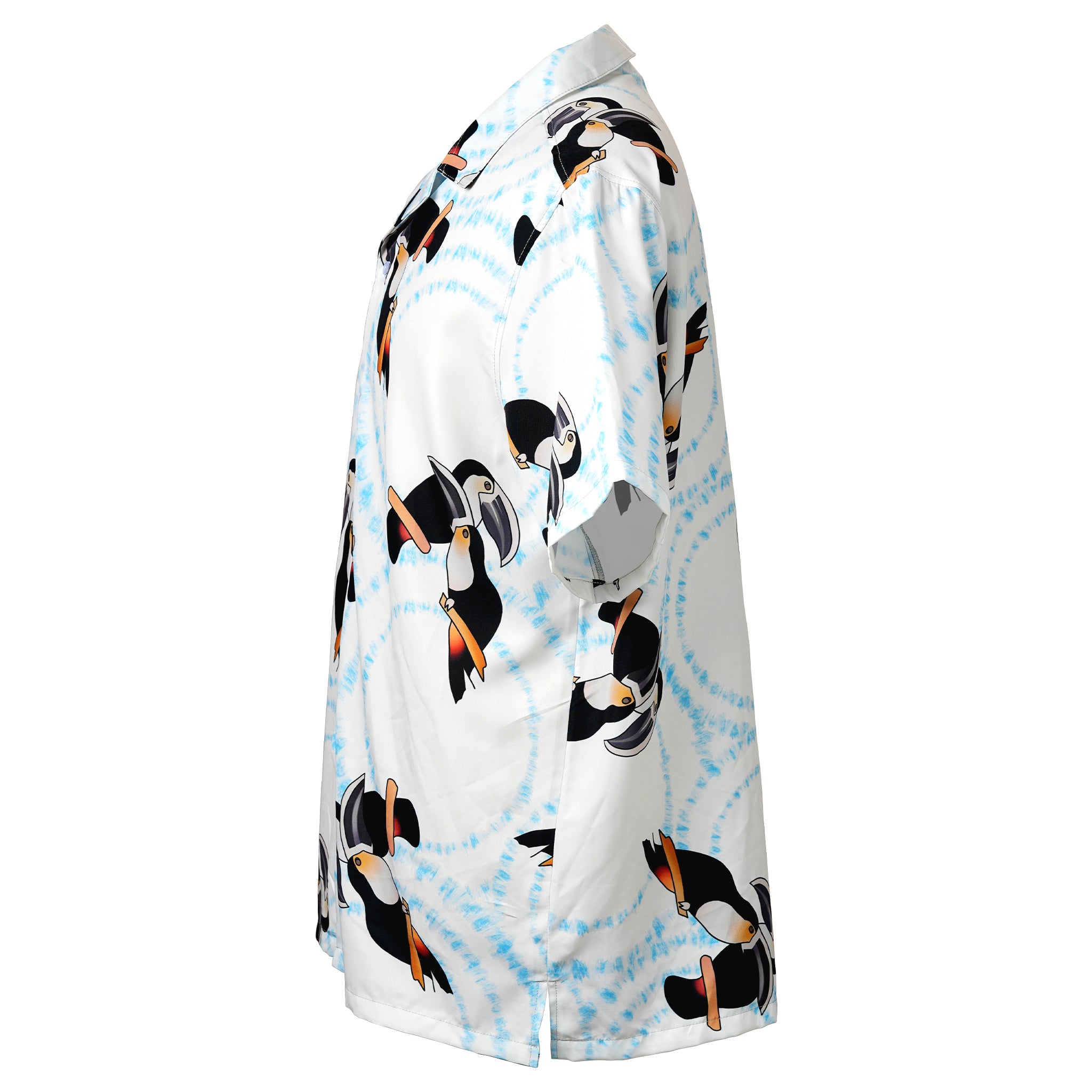Toucan Bird Splash Hawaiian Shirt