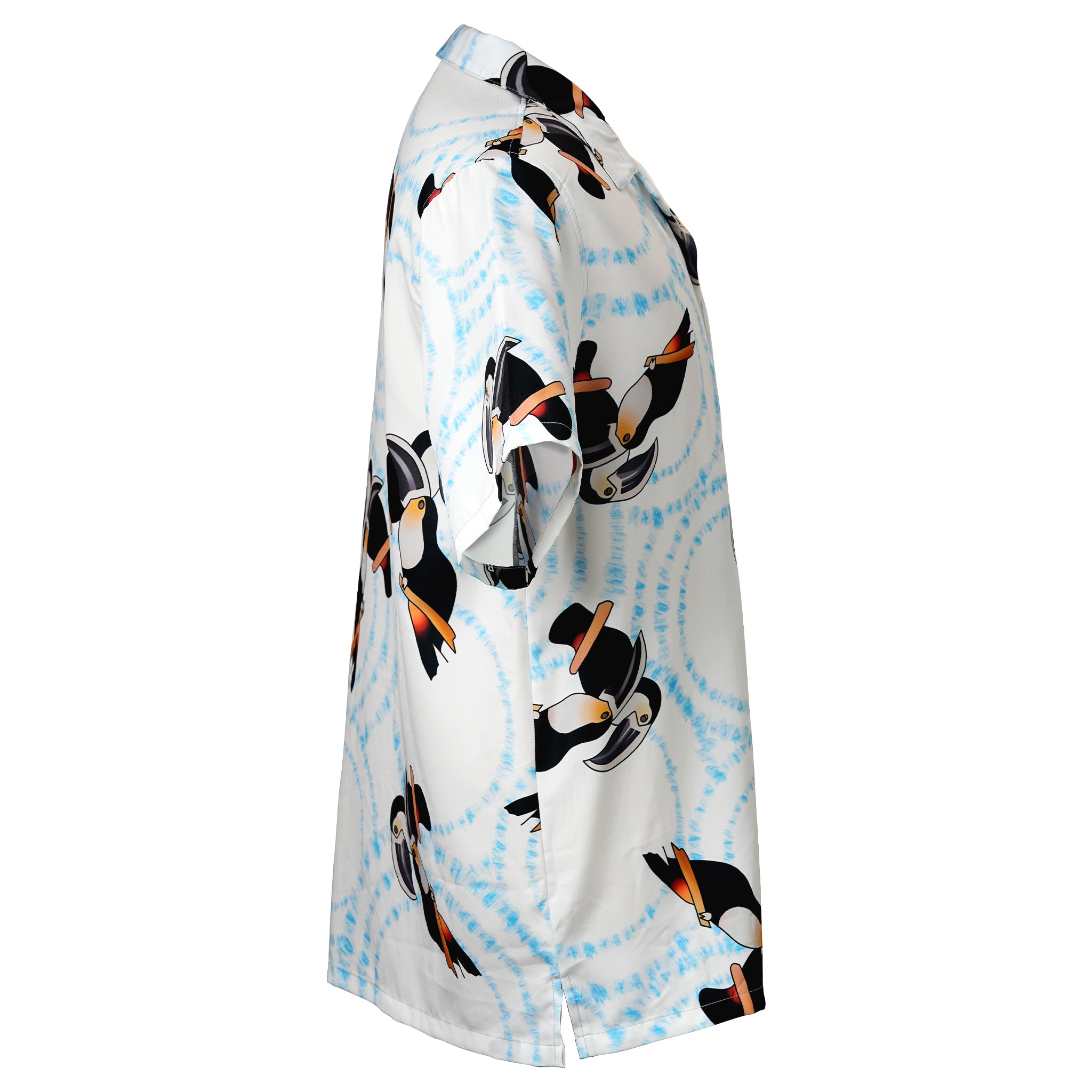 Toucan Bird Splash Hawaiian Shirt