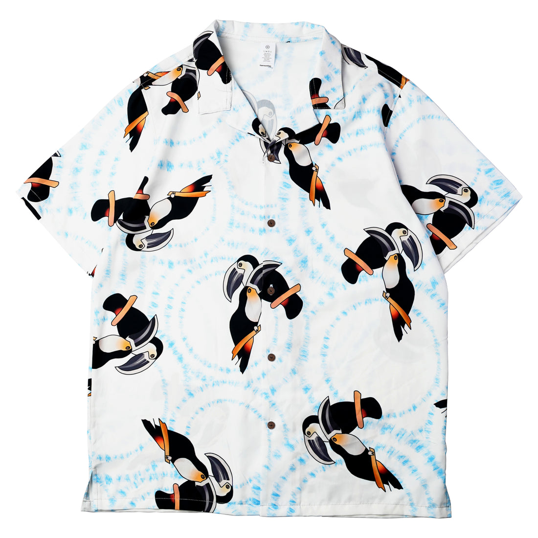 Toucan Bird Splash Mens & Womens Hawaiian Shirts