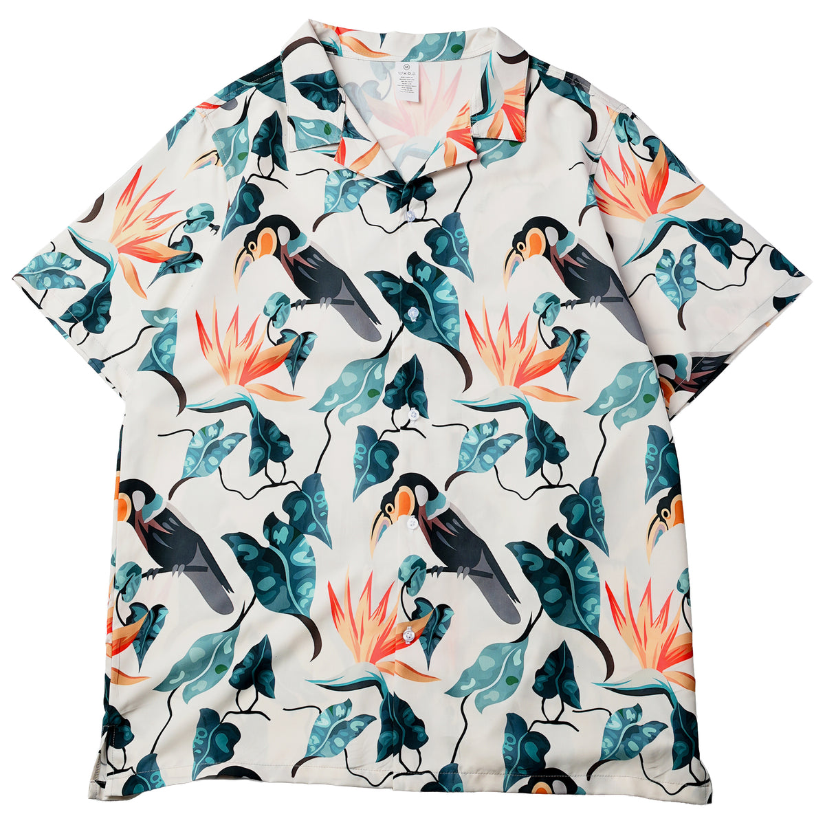 Screen Accurate TONY MONTANA Tropic Toucan Hawaiian Shirt