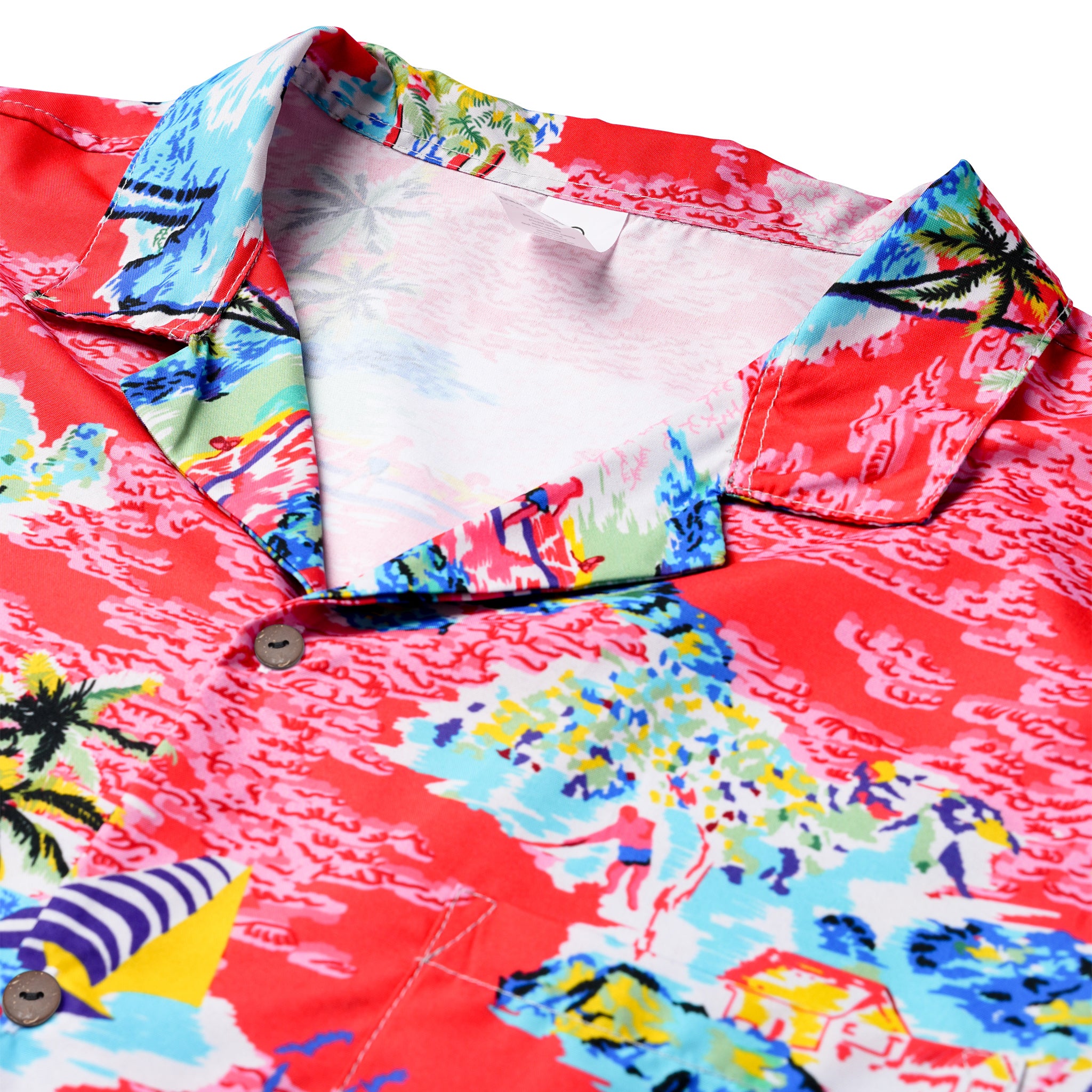 Heatwave Paradise Pocket Woman Hawaiian Shirt