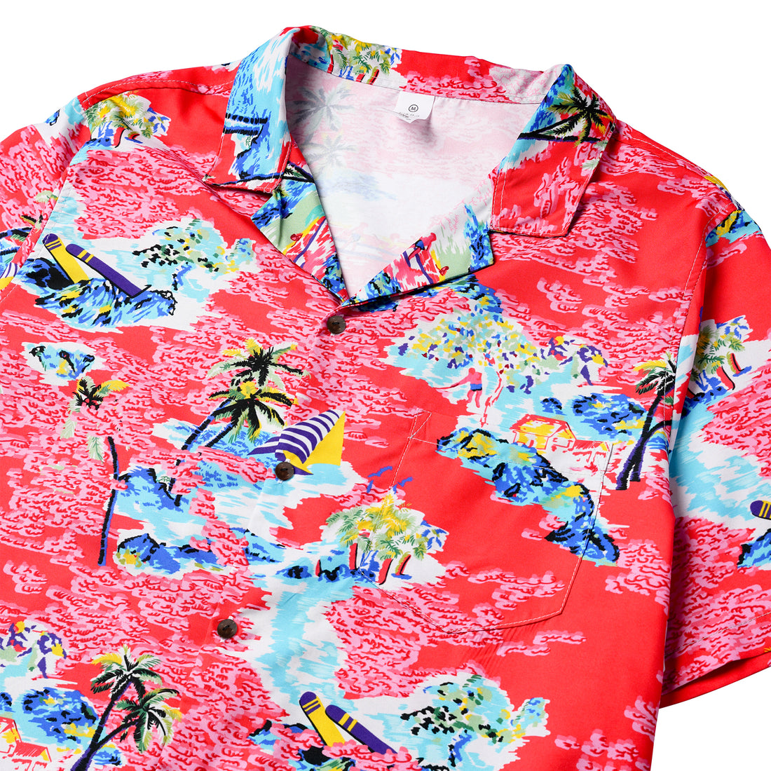 Heatwave Paradise Pocket Woman Hawaiian Shirt