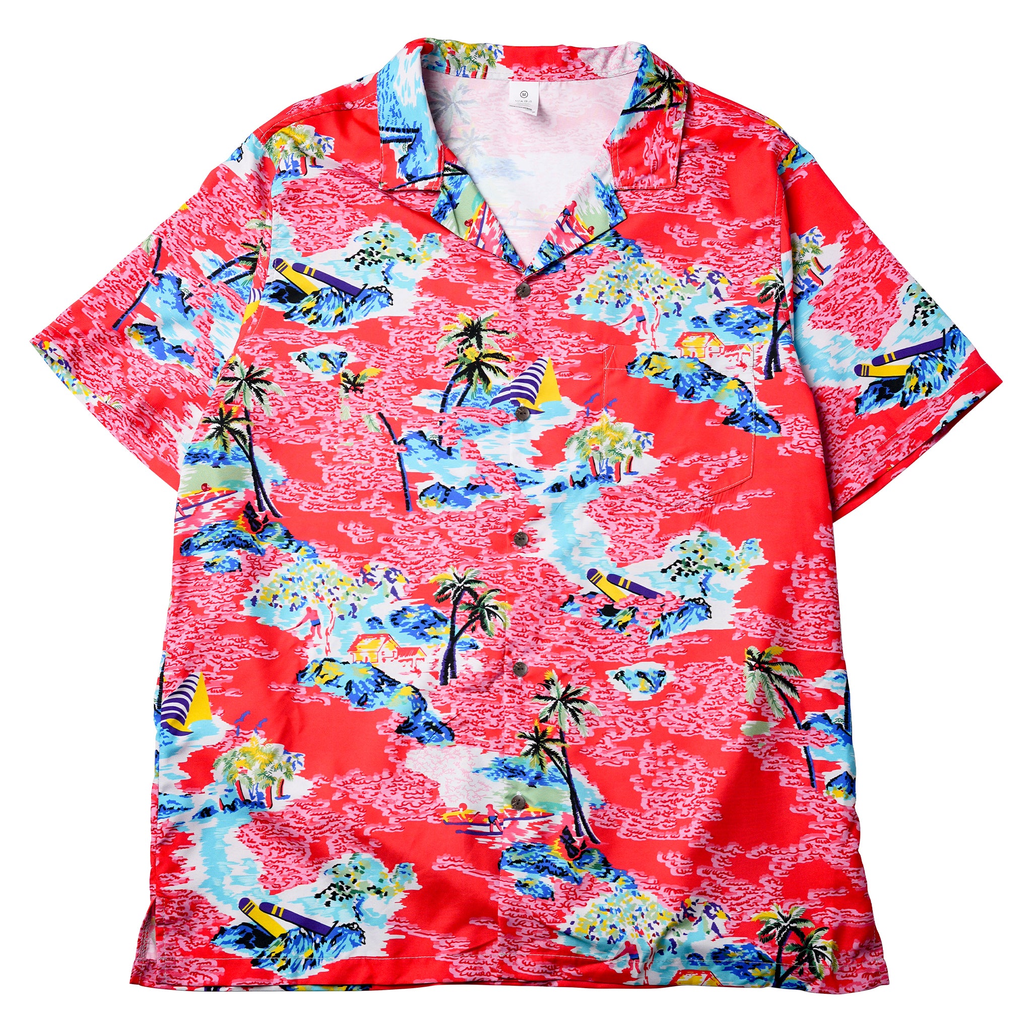 Heatwave Paradise Pocket Woman Hawaiian Shirt