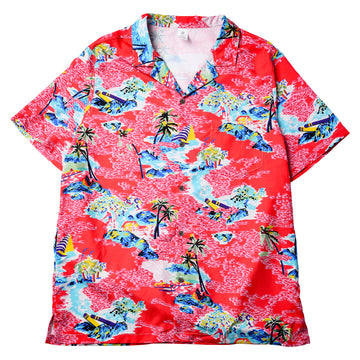 Heatwave Paradise Pocket Woman Hawaiian Shirt